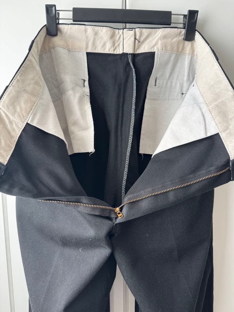 ディキーズ874Dickies黒BLACK USA製TALONファスナー