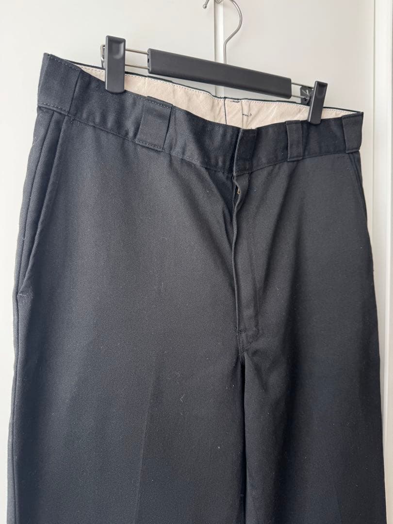 ディキーズ874Dickies黒BLACK USA製TALONファスナー