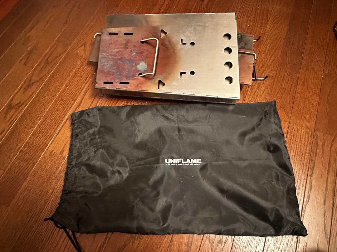 UNIFLAME 薪グリル　レギュラー　収納袋付き