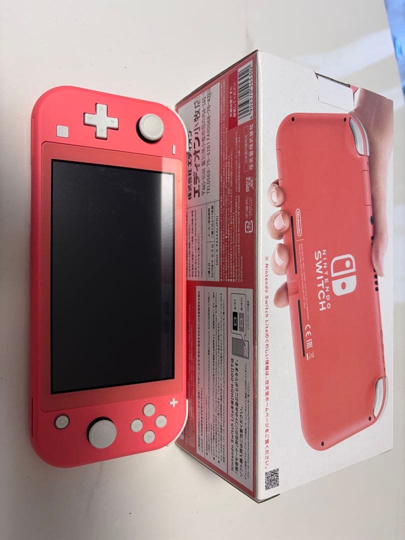 Nintendo Switch Lite ピンク 本体箱付き！