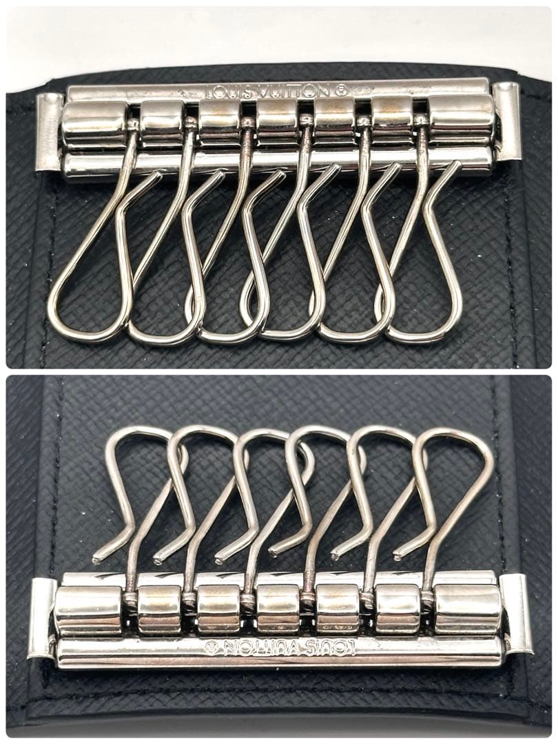 【良品】LOUIS VUITTON エクリプス ミュルティクレ6 キーケース