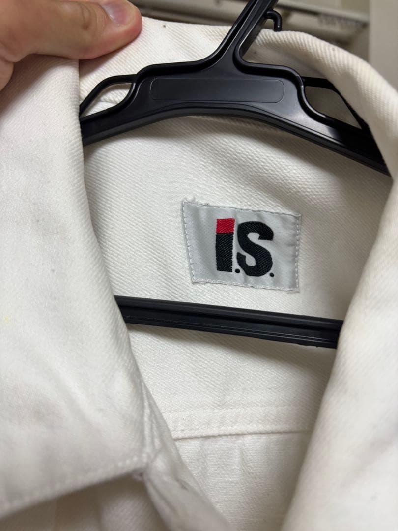 【短丈】Issei miyake archive ホワイト デニムジャケット