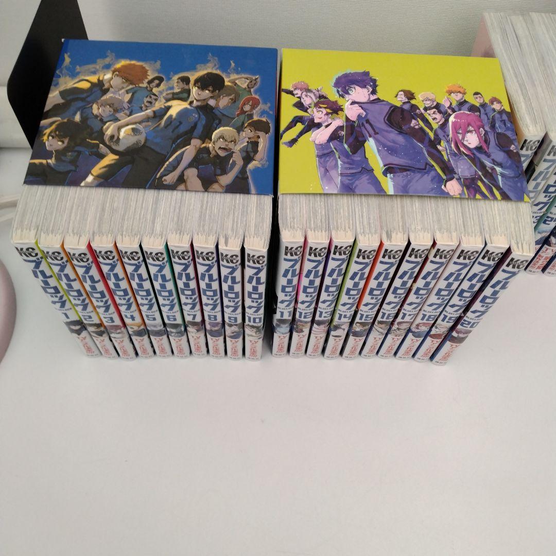 【5冊新品★全巻帯付き★収納BOX付き】ブルーロック★1-37巻★最新刊含む