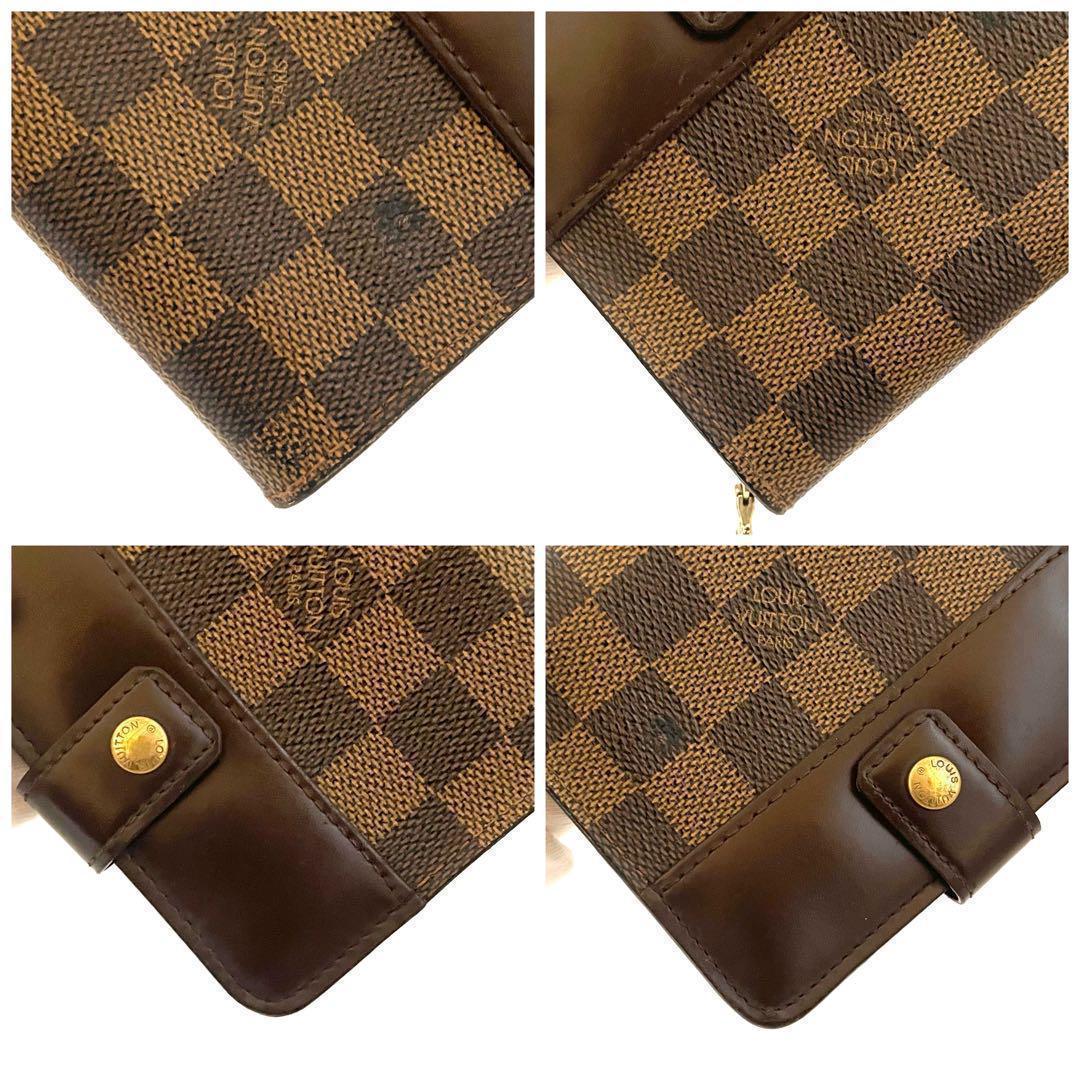 ⭕️気軽に使える⭕️ルイヴィトン財布ダミエ コンパクトジップ 二つ折り財布