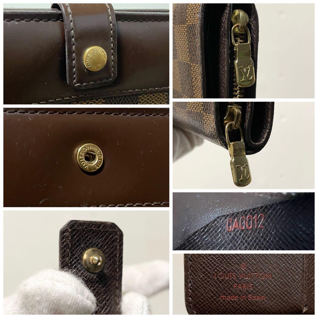 ⭕️気軽に使える⭕️ルイヴィトン財布ダミエ コンパクトジップ 二つ折り財布