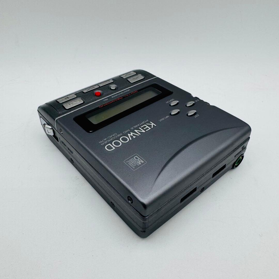 美品 KENWOOD ポータブル MDレコーダー DMC-A7R 現状品