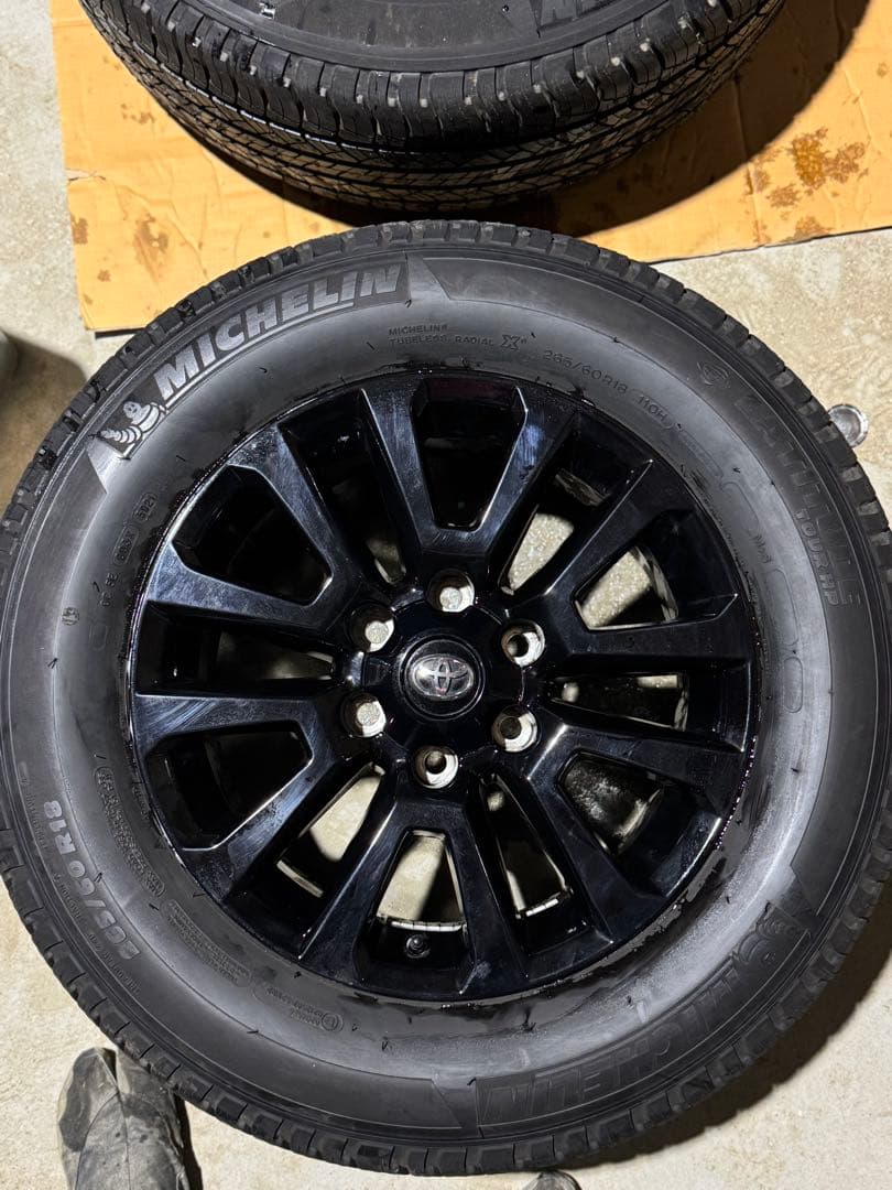 【70周年限定車】 ランドクルーザープラド70周年ホイール4セット　おまけ付き