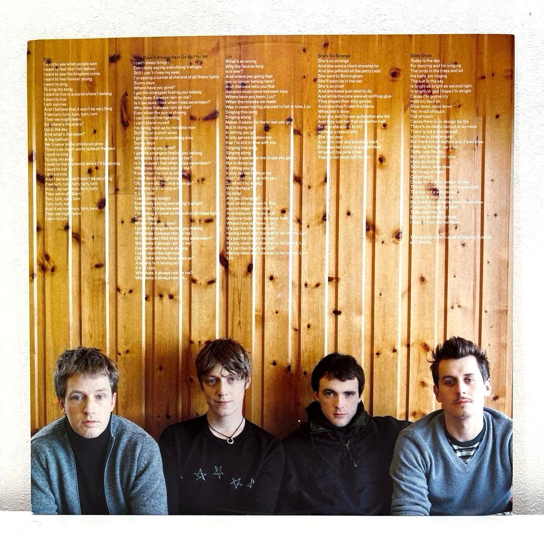 【レア盤・UKオリジナル】トラヴィス　The Man Who 初版ラベル音質凄音