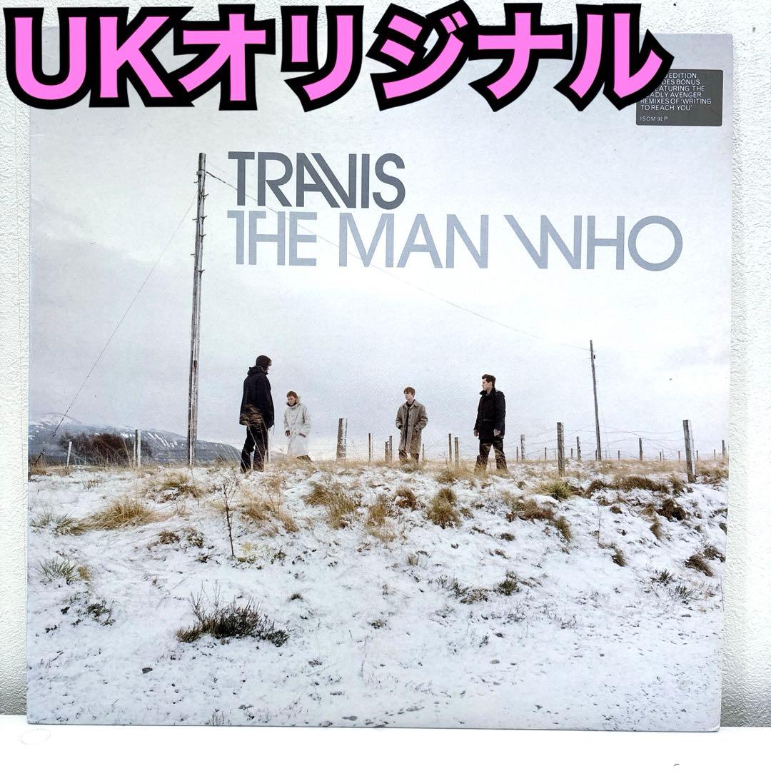 【レア盤・UKオリジナル】トラヴィス　The Man Who 初版ラベル音質凄音