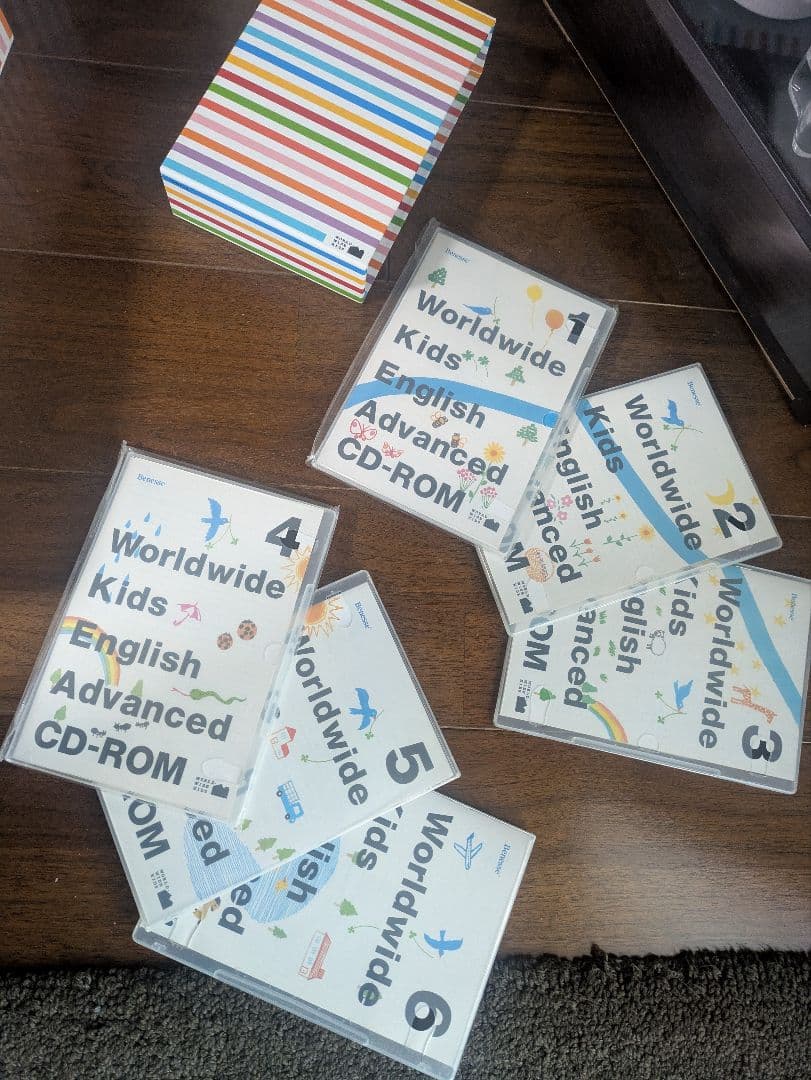 Benesse Worldwide Kids English DVD 36枚