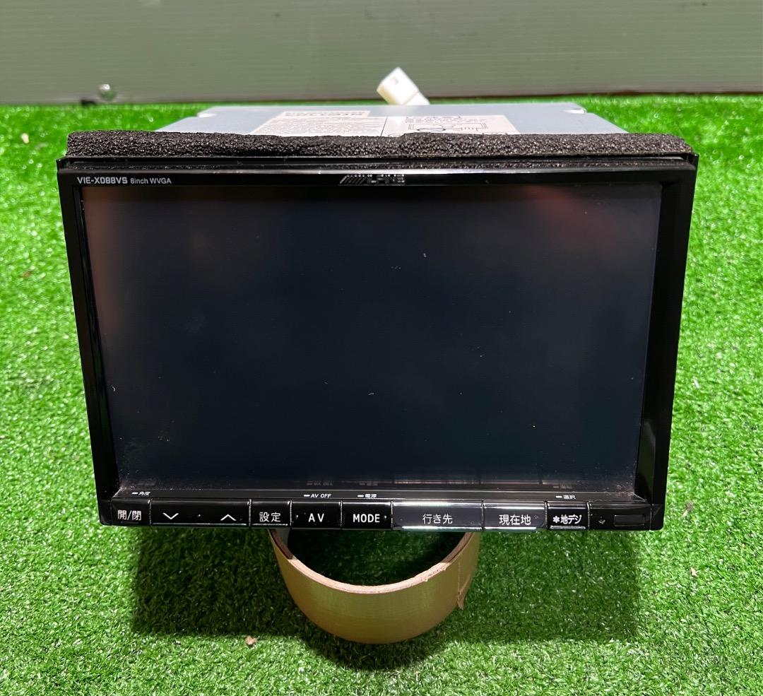 アルパインVIE-X088VS HDDナビ フルセグ2016年地図データ