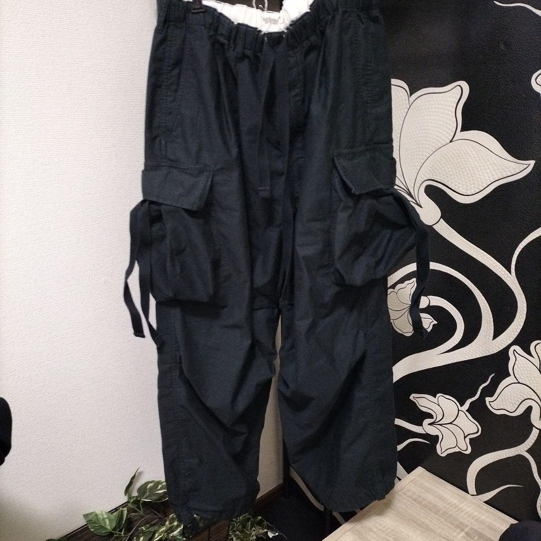 COOTIE PRODUCTIONS ブラックカーゴパンツ 　Lサイズ