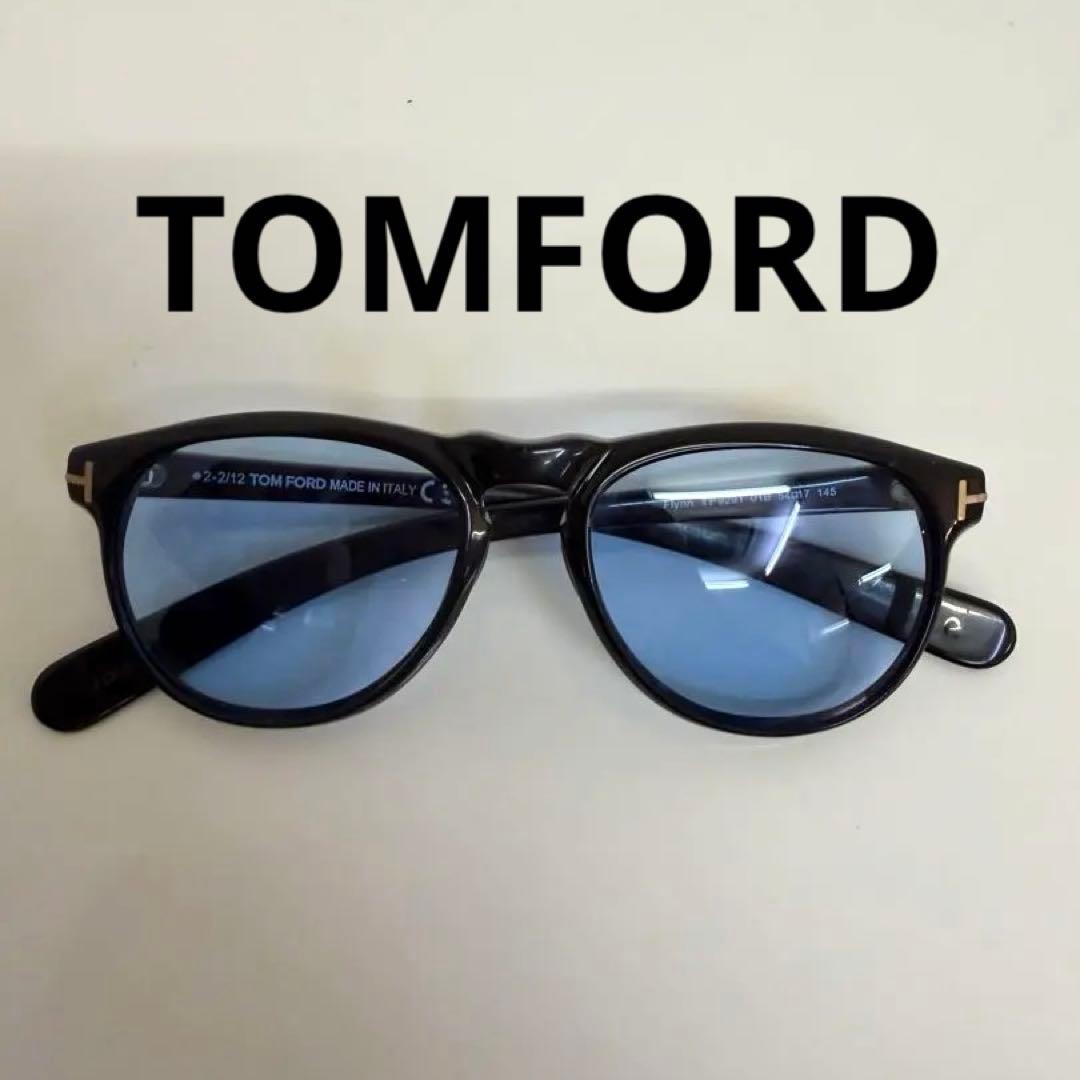 g*4様 トムフォード Flynn TF9291 01B ライトブルー サングラ