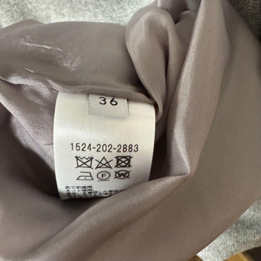 値引き！未使用　UNITED ARROWS 36 ノーラペル スーツ スカート