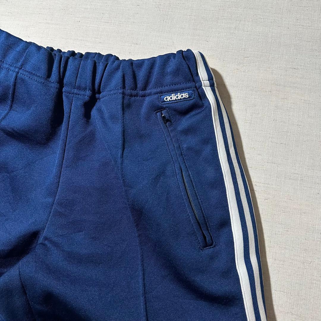 80s ビンテージ adidas トラックパンツ ジャージ デサント L
