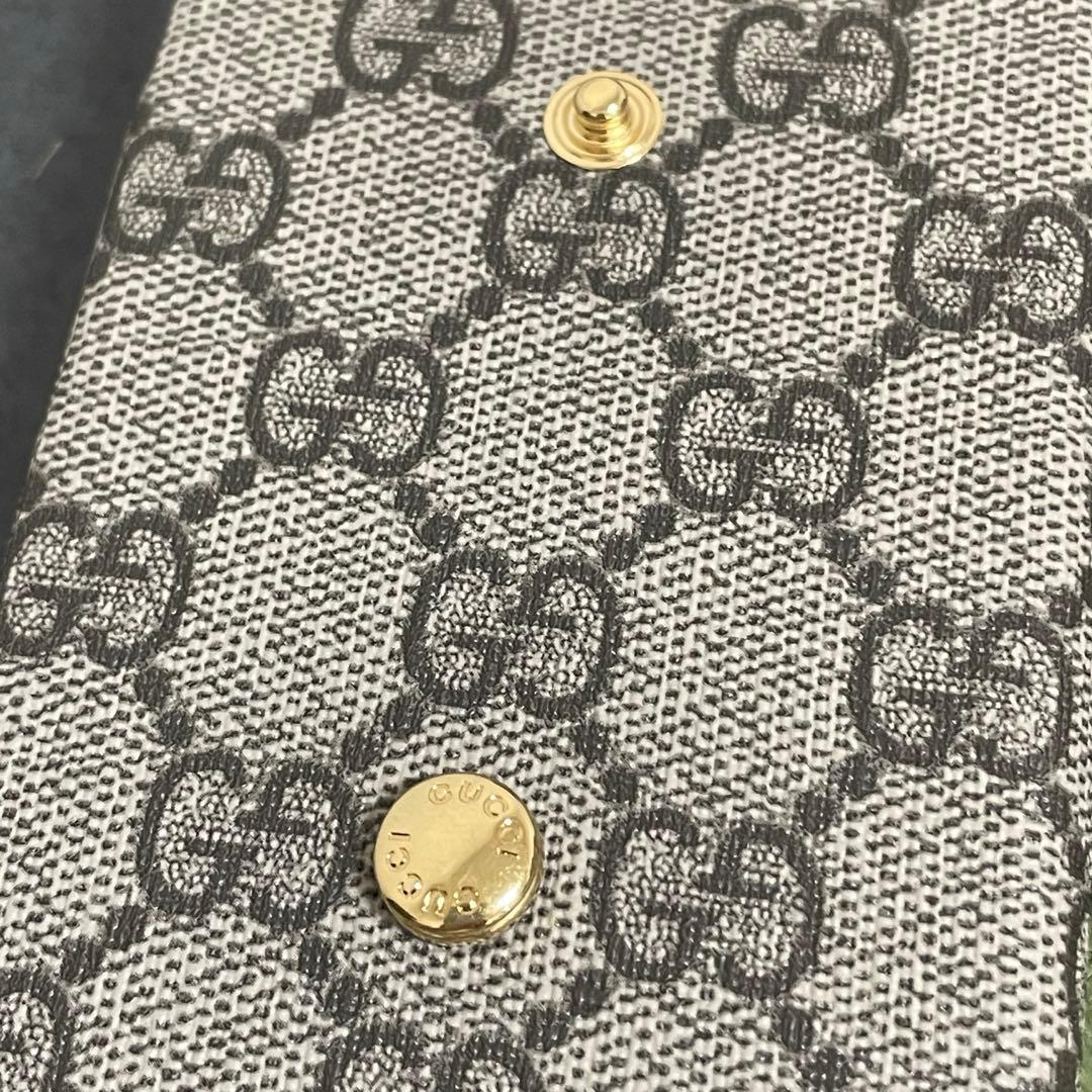 【新品未使用】グッチ GGスプリーム iPhone13 スマホケース