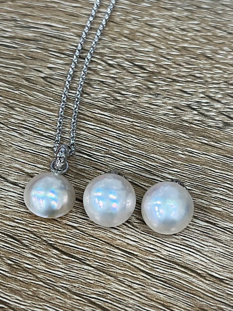 TASAKI 田崎真珠　マベパール ネックレス　イヤリング　セット