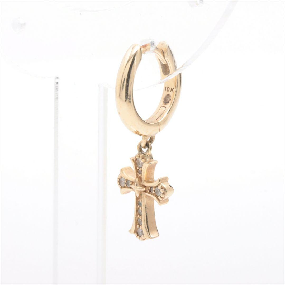 AVALANCHE クロスピアス アバランチ ピアス 片耳 10K 2.1g