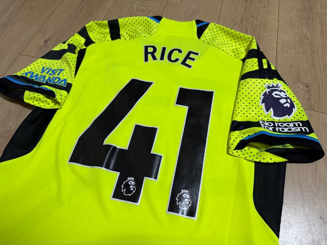 adidasアディダス アーセナル ライス RICE 23/24 フルパッチ L