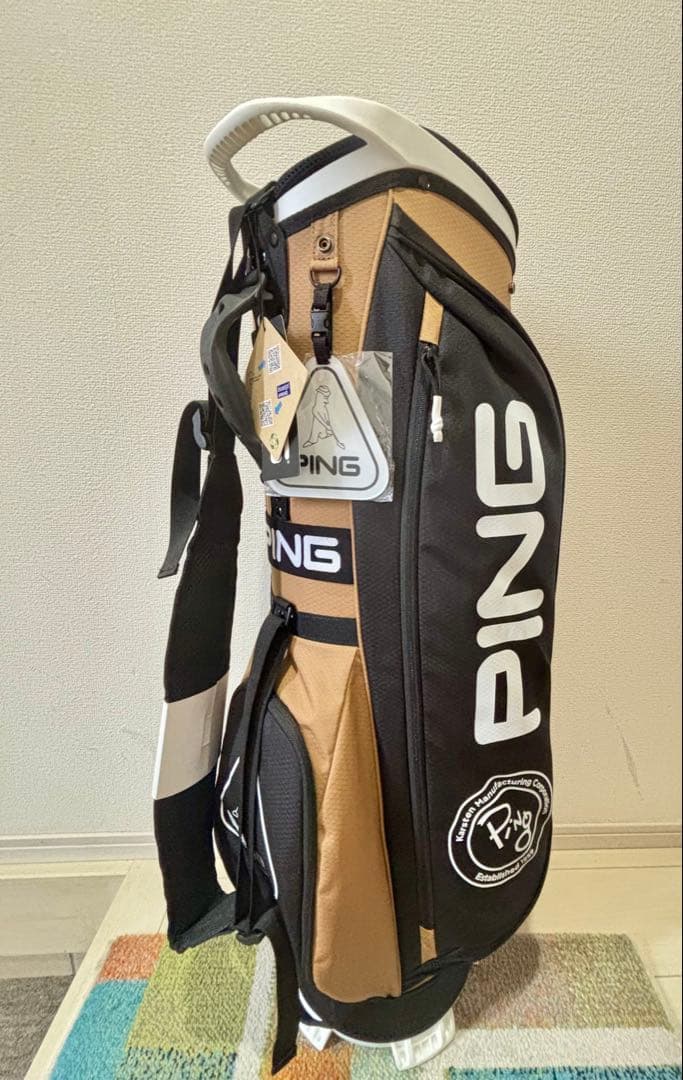 ピンキャディバッグ　サステナブルモデル　CB-P225