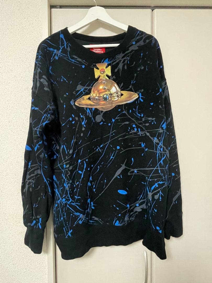 Vivienne Westwood ORBプリント　プルオ－バ－スウェット