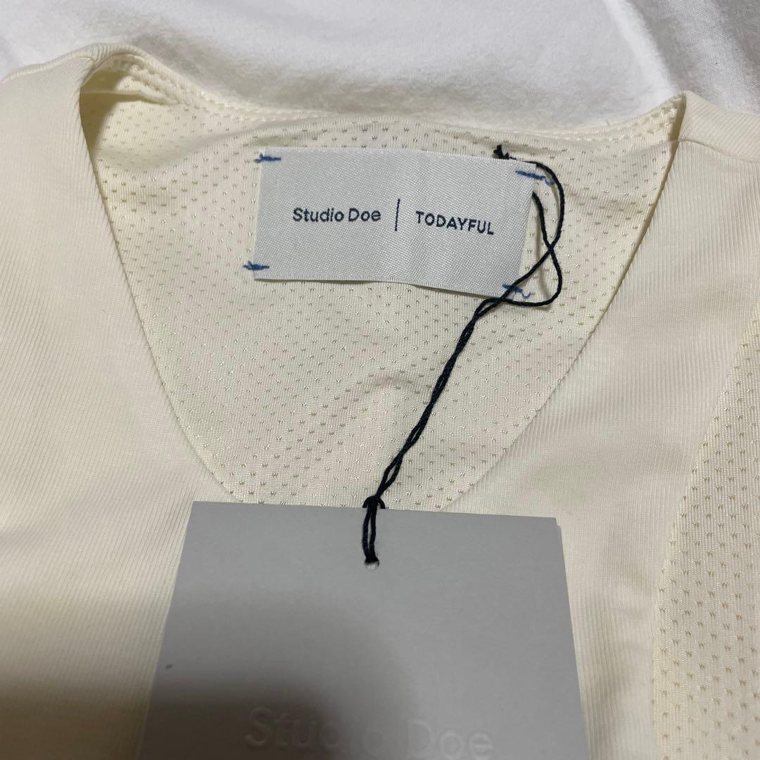 todayful×studio doe Cupin Tanktop エクリュ