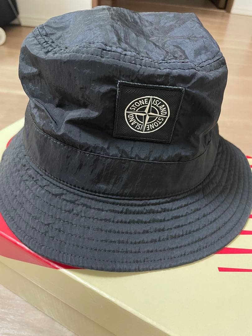 STONE  バケットハット ナイロン　バケハ　サイズL