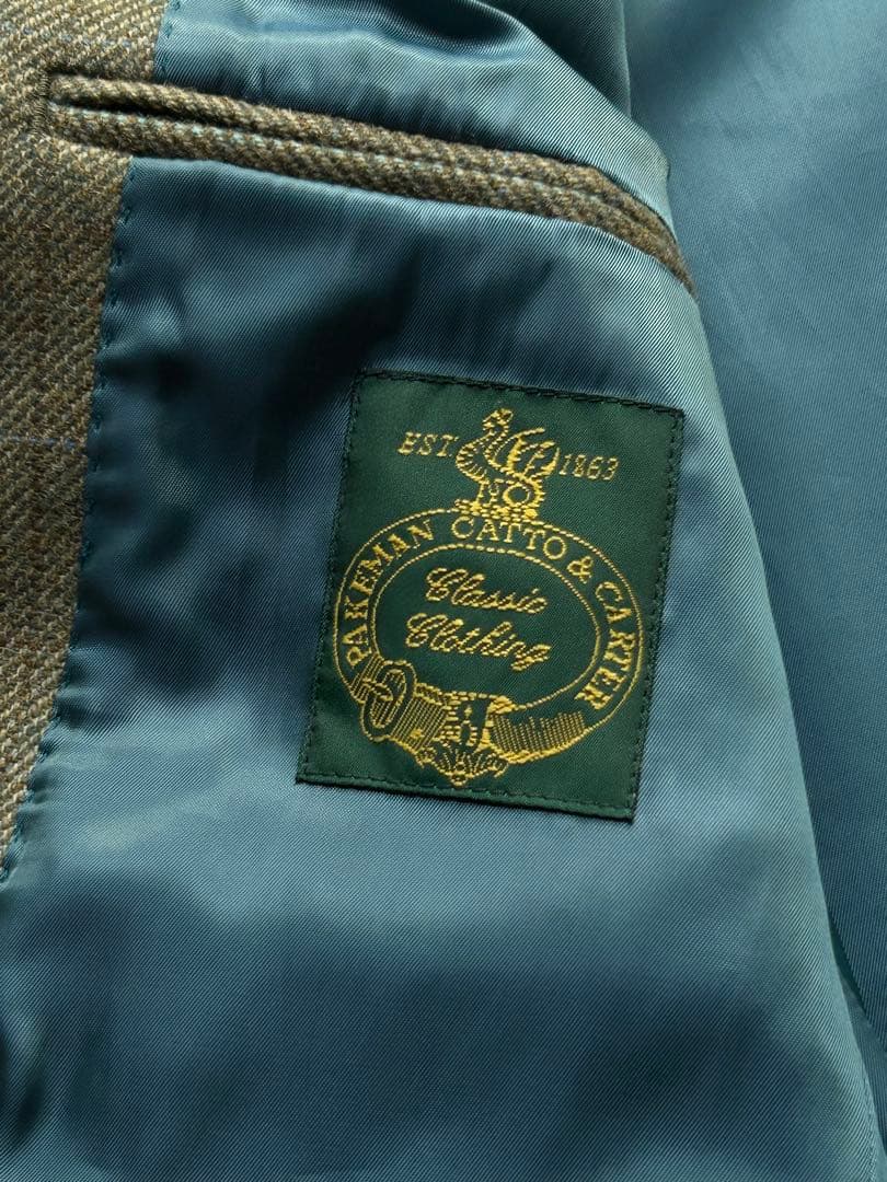 ジャケット・アウター PAKEMAN CATTO & CARTER Tweed Jacket