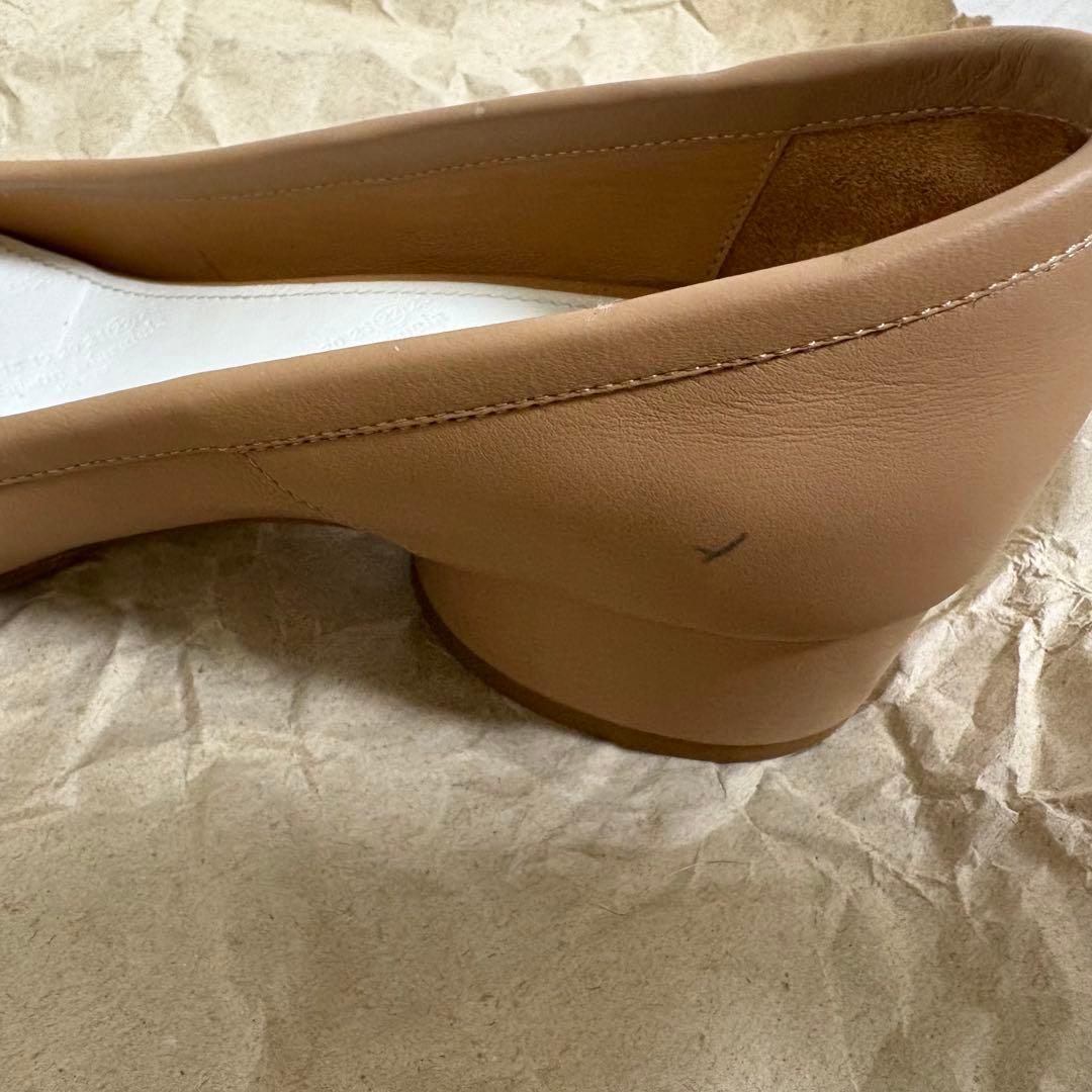 セール！メゾンマルジェラ　タビ　バレエシューズ　3cmヒール35　22.5 正規