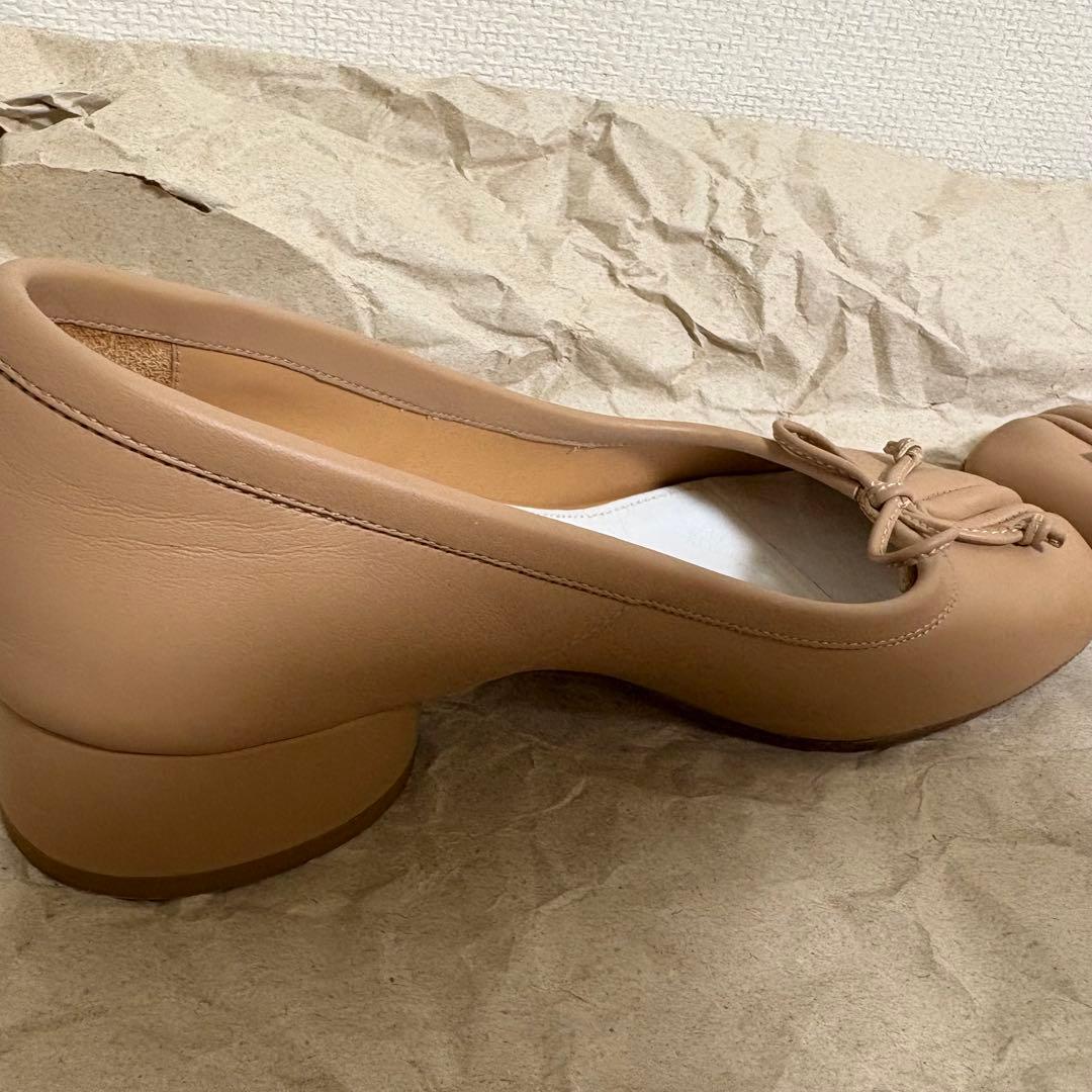 セール！メゾンマルジェラ　タビ　バレエシューズ　3cmヒール35　22.5 正規