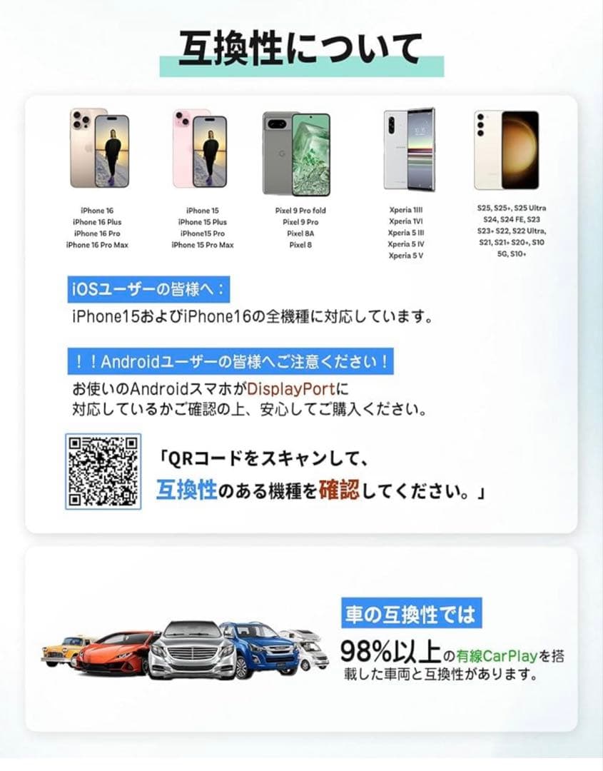 新品未使用品✨オットキャストMirror Touch Ottocast