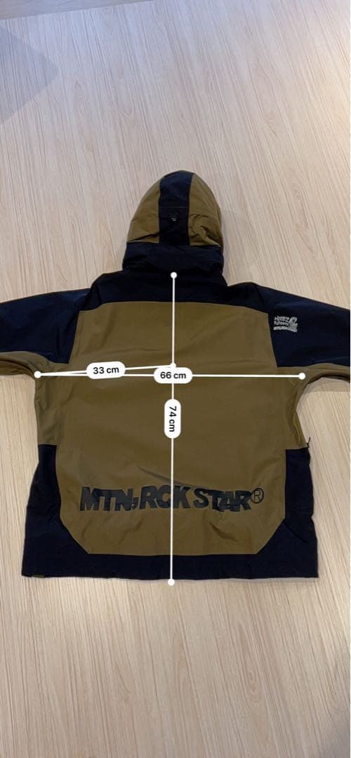 マウンテンロックスター　ハルマキジャケット　サイズXL