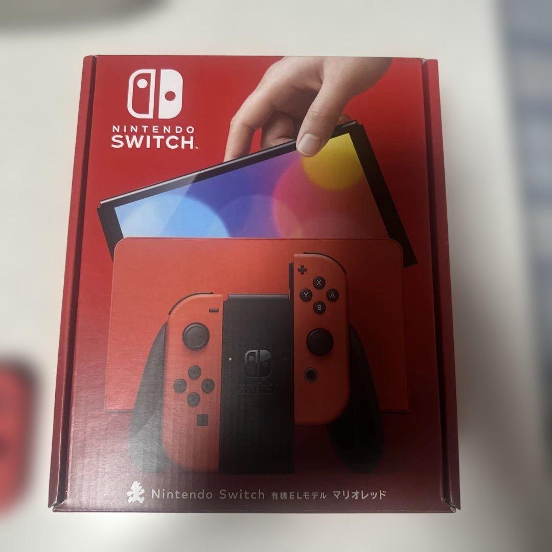 Nintendo Switch　有機EL モデル本体キット　マリオレッド