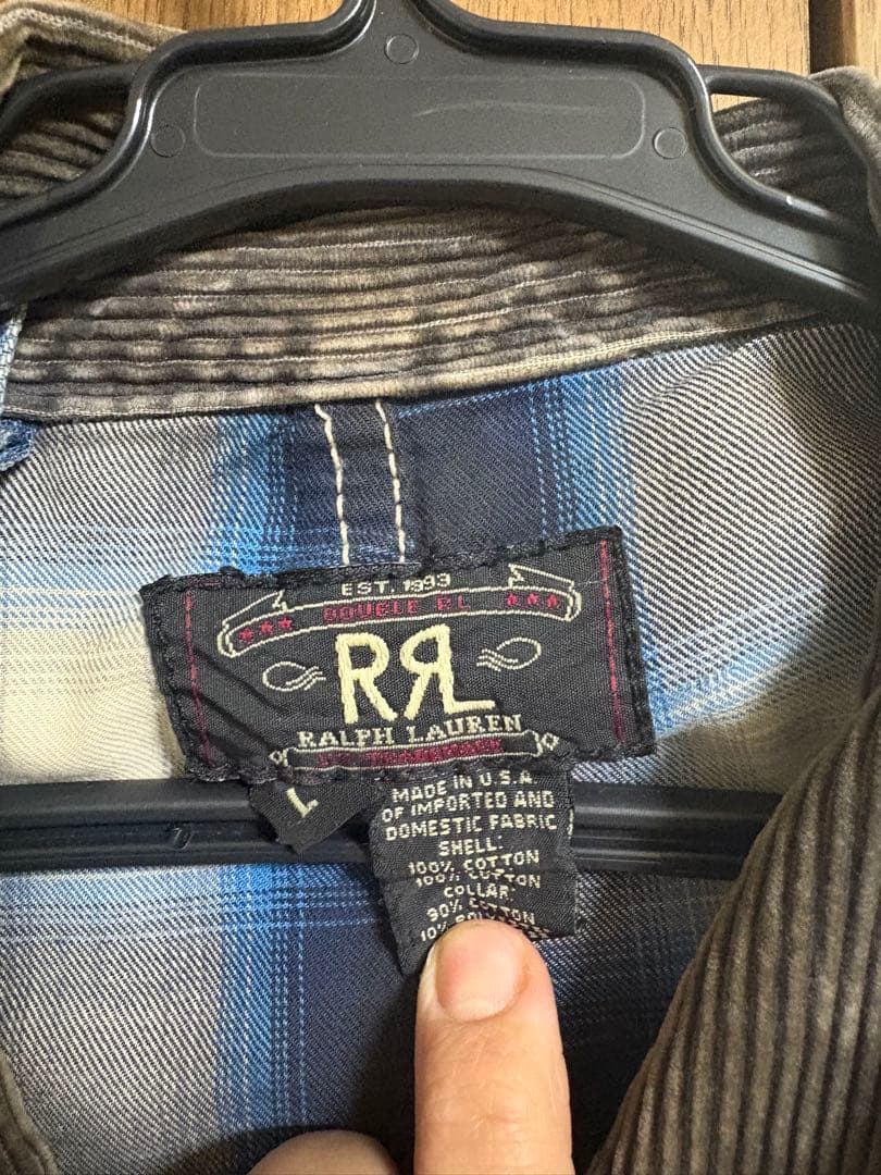RRL デニムカバーオール　三つ星タグ