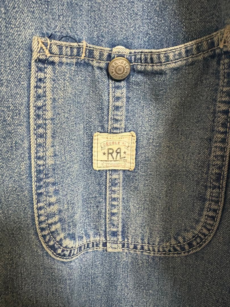 RRL デニムカバーオール　三つ星タグ
