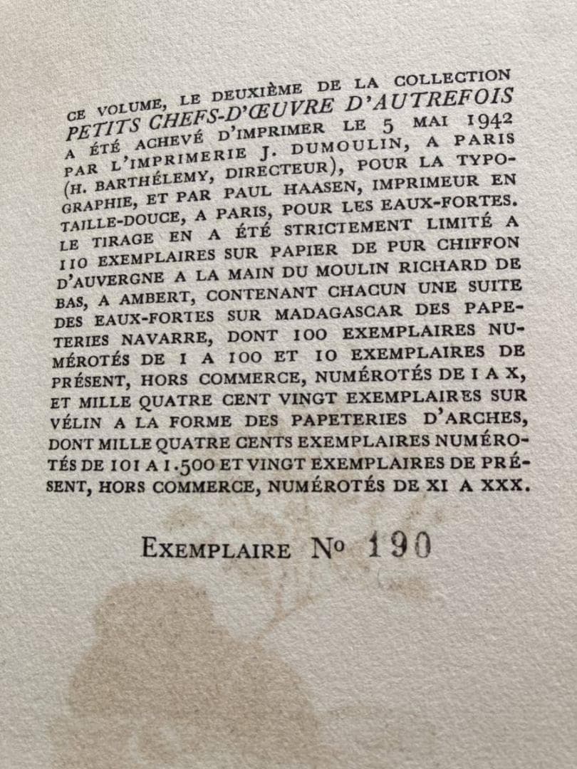 希少本☆1942年「グニドの神殿」モンテスキュー　A.E.マルティ 挿絵本
