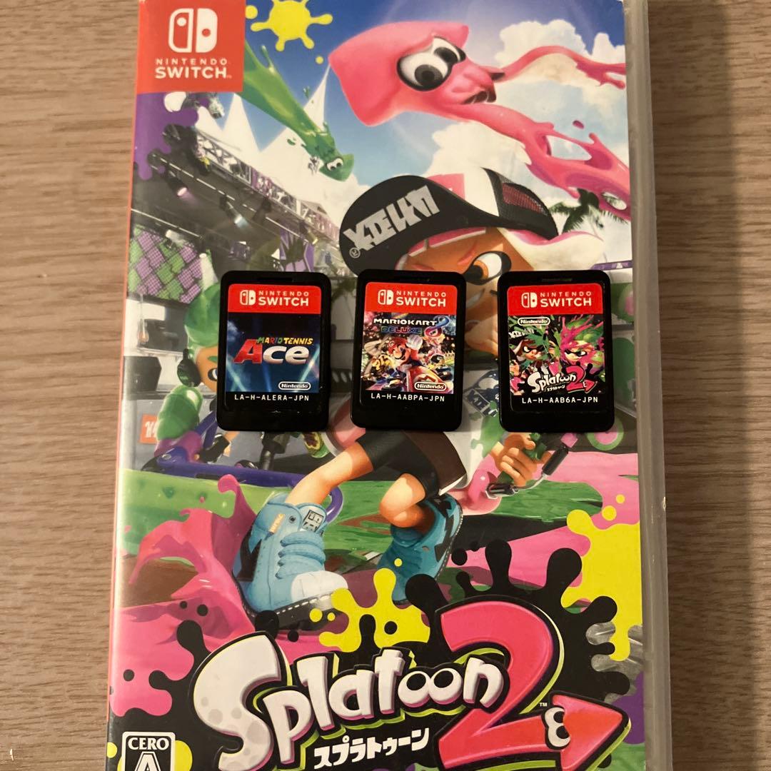 マリオカート8dx マリオテニスace スプラトゥーン2 switch