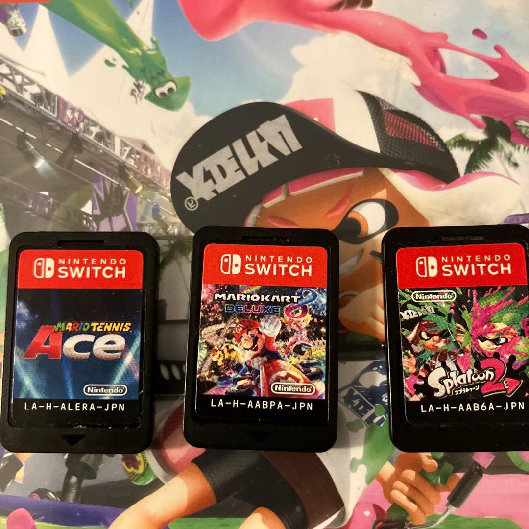 マリオカート8dx マリオテニスace スプラトゥーン2 switch