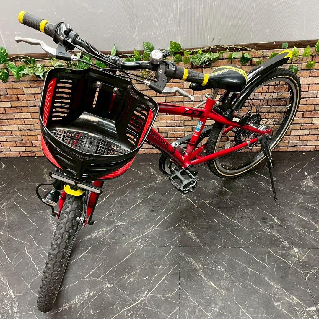 【84】子供用自転車 子供車 ブリヂストン CFJ レッド 24インチ