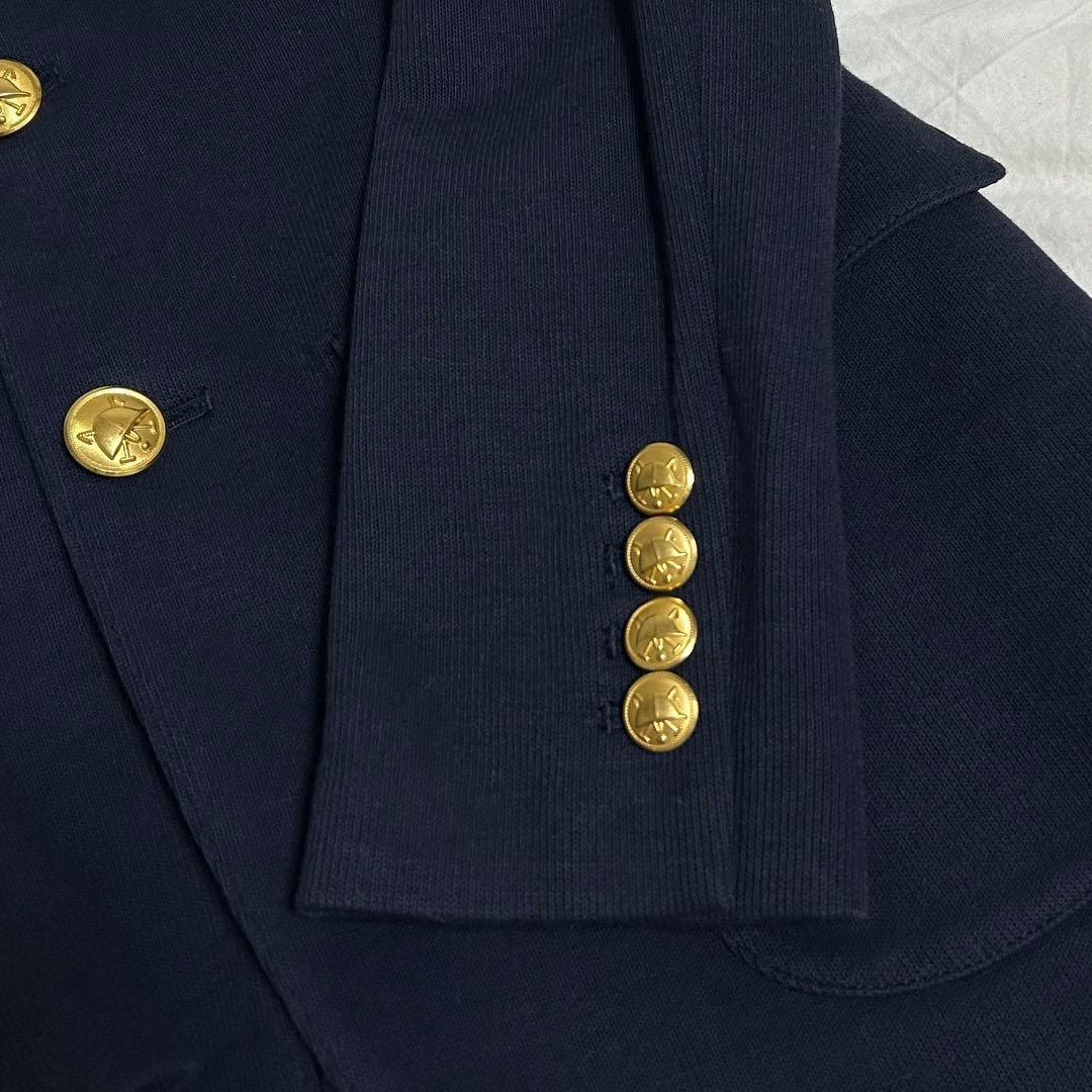 ポロラルフローレン レディース ブレザー ジャケット 紺ブレ 金ボタン