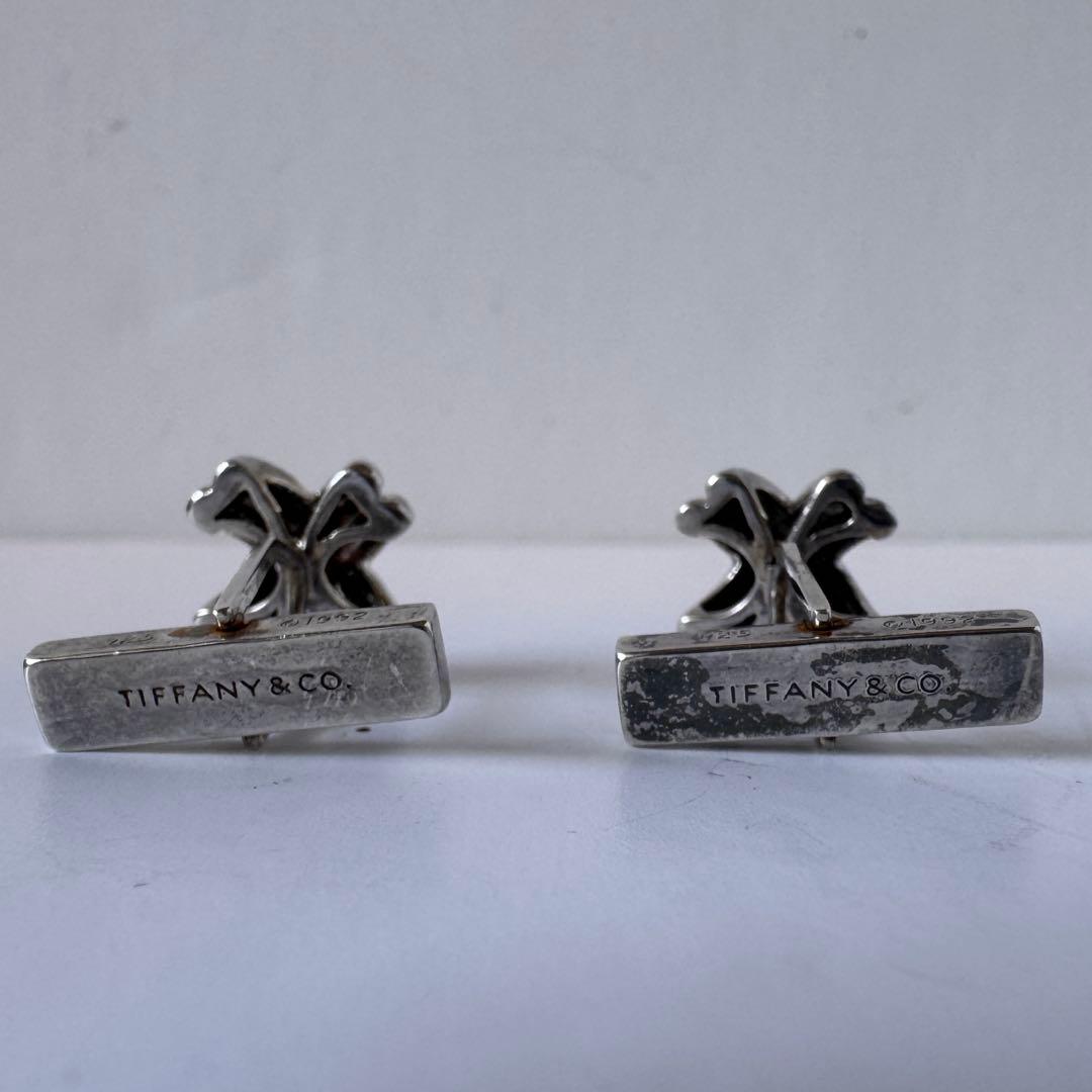 Tiffany ティファニー SV925 シグネチャー カフス 箱付