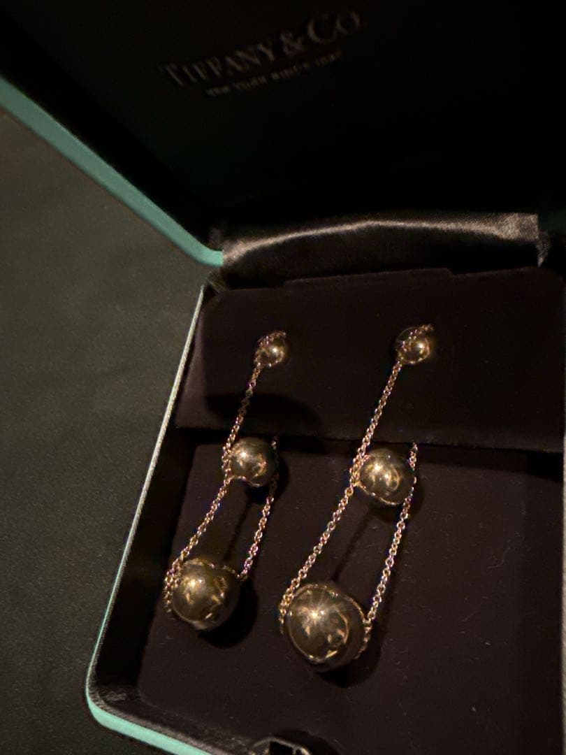 ティファニー ハードウェア　トリプル ドロップ ピアス　スターリングシルバー