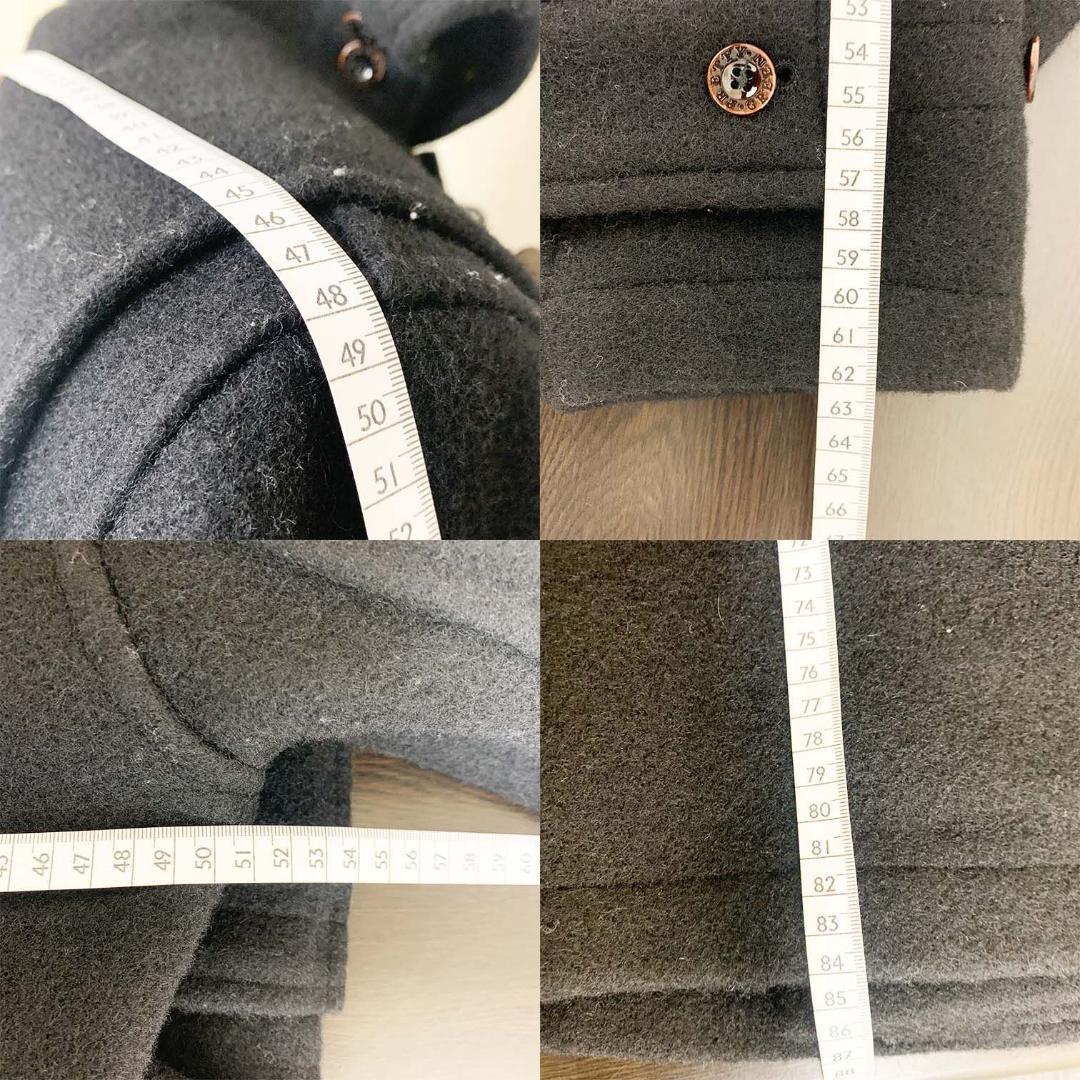 【美品】プリティーグリーン × グローバルオール ダッフルコート 英国製