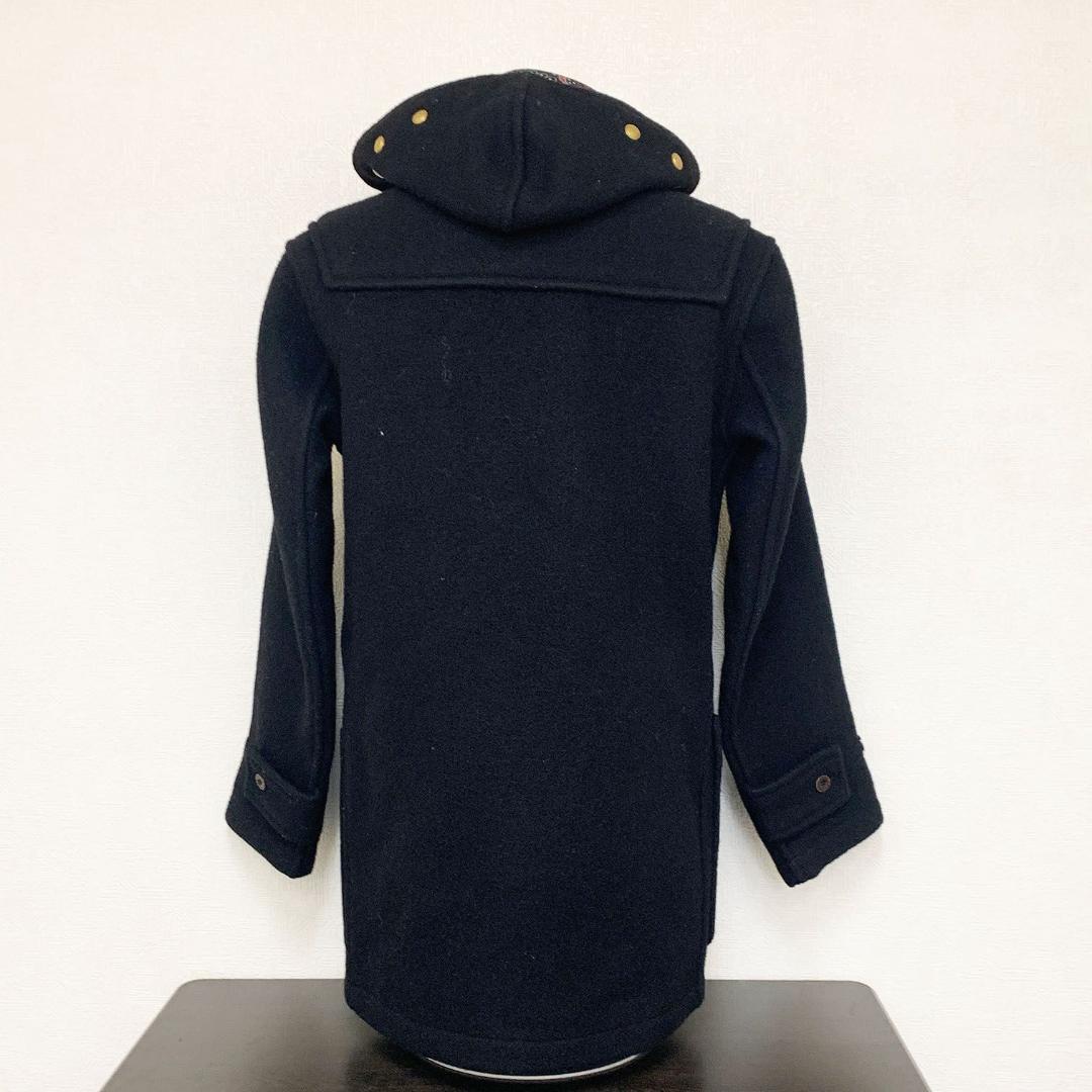 【美品】プリティーグリーン × グローバルオール ダッフルコート 英国製