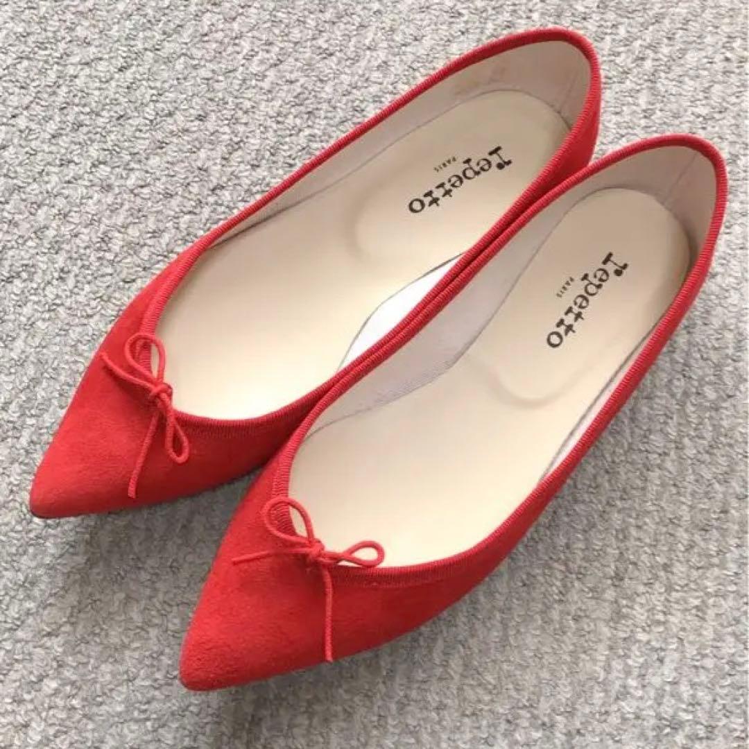 新品未使用☆repetto レペット　パンプス　やぎ革