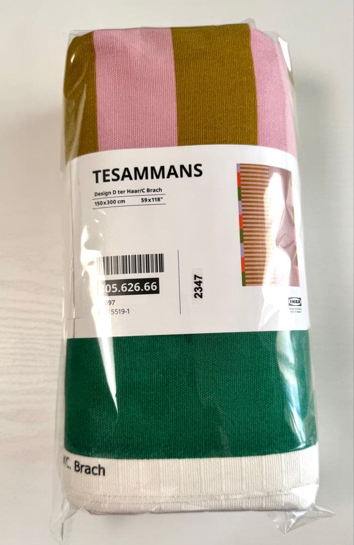 限定値下げ◆貴重◆IKEAテサッマンス カットクロス◆テーブルクロス◆マリメッコ