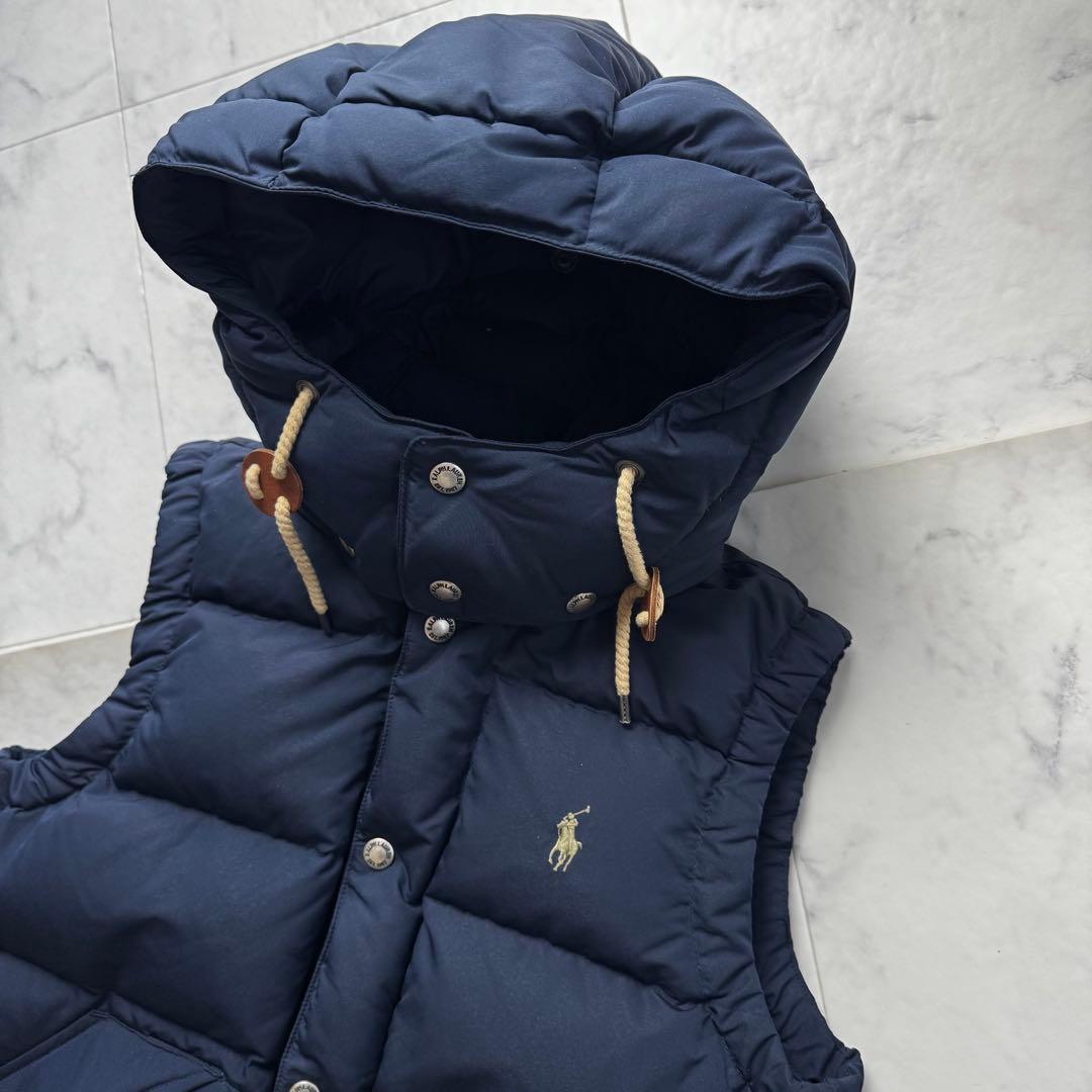 【未使用級】現行タグ 2WAY POLO RALPH LAUREN ダウンベスト