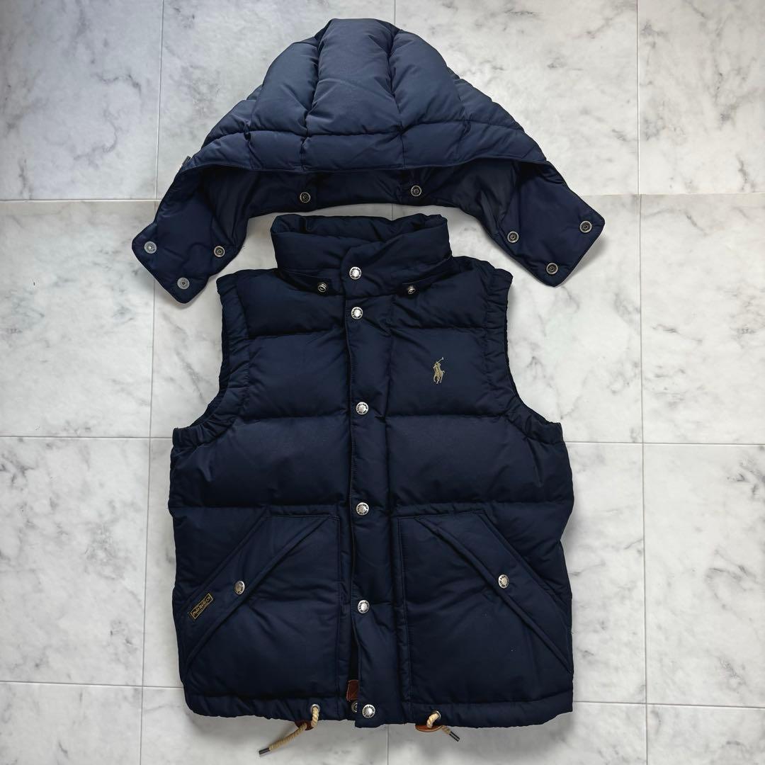 【未使用級】現行タグ 2WAY POLO RALPH LAUREN ダウンベスト
