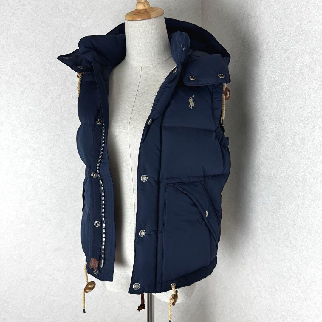 【未使用級】現行タグ 2WAY POLO RALPH LAUREN ダウンベスト