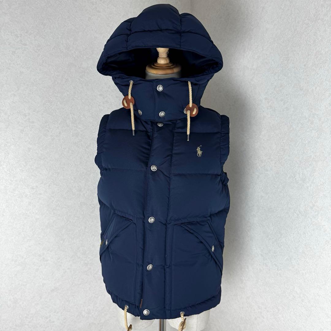 【未使用級】現行タグ 2WAY POLO RALPH LAUREN ダウンベスト